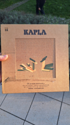 KAPLA 40 DuoColor sady žluto-zelená pošpiněný obal